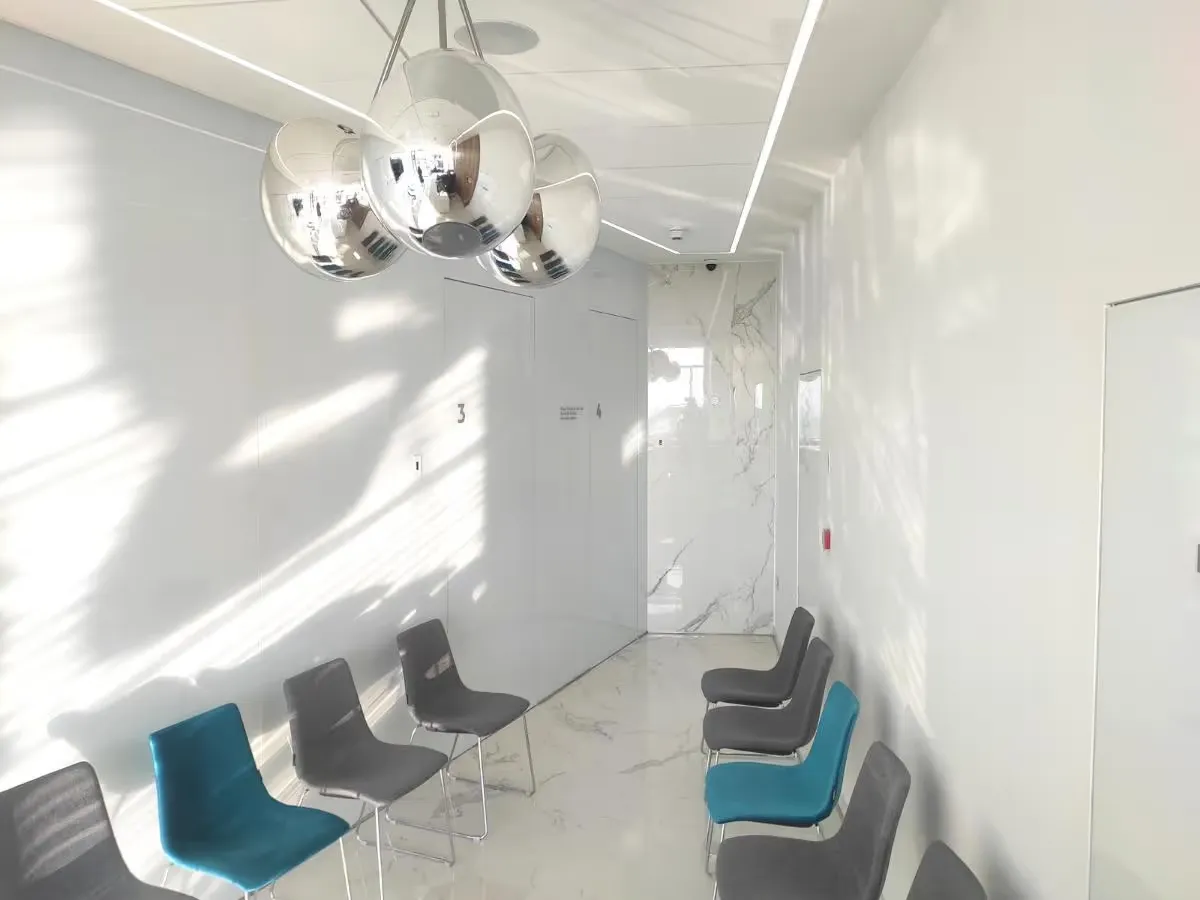 La sala d'attesa